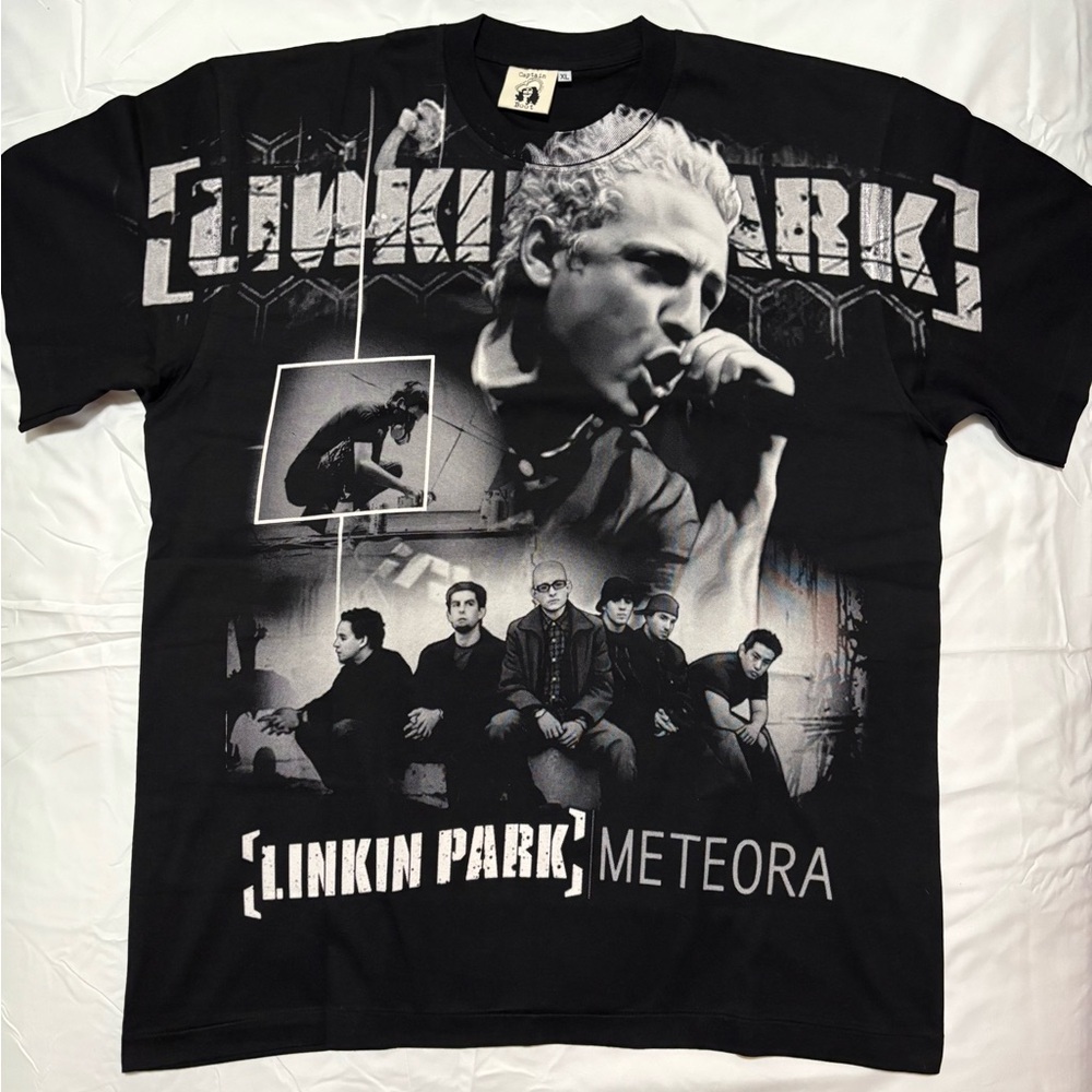 Linkin Park Meteora Black Graphic T-Shirt XL